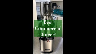 Best Commercial Juicer 2022  Kuvings CS700 Review [upl. by Tabib]