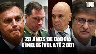 🔥Bolsonaro pode pegar 28 anos de jaula  37 inelegível🔥Cid entrega tudo para Moraes🔥Resumo do Dia [upl. by Talley192]