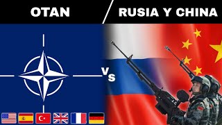 La OTAN vs Rusia y China ¿Quién tiene Mayor Poderío Militar [upl. by Ogaitnas238]