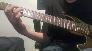 Warmness On The Soul  A7x Guitar solo cover [upl. by Daune]