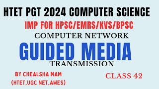 GuidedWired Transmission Media Twisted Pair Cable Optical Fiber  Coaxial Cable Computer Network [upl. by Carmen]