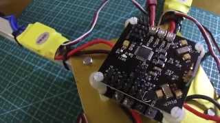 installation KKmulticopter V55 on quadcopter [upl. by Attelra]