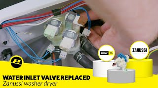 Zanussi Washer Dryer Water Valve Issue  Easily Solve Yourself [upl. by Aitak]