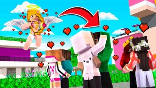 STEZINHA VIROU CUPIDO DO AMOR NO MINECRAFT [upl. by Yengac]