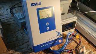 Easun power icharger 2410 2420 2430 2440 mppt solar charge controller nastavení settings [upl. by Arorua]