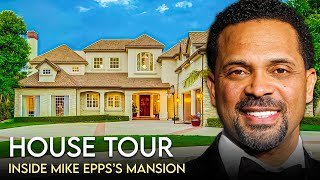 Mike Epps  House Tour  35 Million Encino Mansion amp More [upl. by Orvie210]