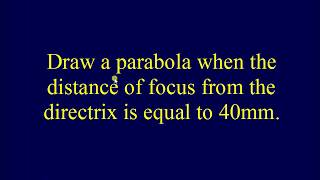 48 Plane Curves Conics Parabola [upl. by Einnor488]