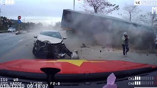 MOST TERRIFYING Dashcam Videos EVER Filmed [upl. by Eelrebmyk]