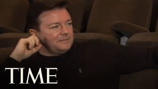 Ricky Gervais  TIME Magazine Interviews  TIME [upl. by Atelokin766]