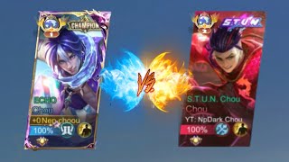 PRO YT CHOU VS NEP CHOOU FULL DAMAGE BUILD WHO WILL WIN WATCH TILL END🔥Darkchoouu [upl. by Meriel]