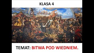 Klasa 4 SP Bitwa pod Wiedniem [upl. by Ahsap224]