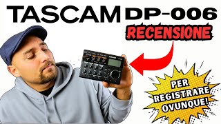 TASCAM DP006 Recensione [upl. by Wehner]