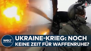 UKRAINEKRIEG Noch keine Zeit für Waffenstillstand Selenskyj will quotdiplomatische Mittelquot in 2025 [upl. by Sloan202]