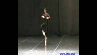 wwwetercom  Tamara Rojo  Fouettes en el Teatro de Madrid 2005 [upl. by Ress]