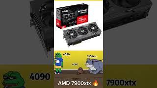 RTX 4090 VS 4060 VS AMD 7900xtx shorts [upl. by Turk322]