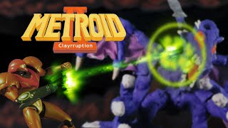 Metroid 2 Clayrruption Stop Motion [upl. by Barry]