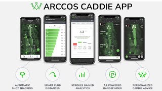 Arccos CADDIE App FEATURES [upl. by Macario]