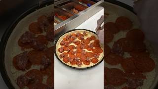 REAL CHICAGO DEEP DISH PIZZA pizza foodchallenge [upl. by Chapen517]