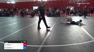 35 Kg Rr Rnd 1  Urijah Lopez Perrysburg Wrestling Club Vs Austin Schield Vcwa [upl. by Lagiba]