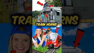 Reality Of Train Horns shorts [upl. by Yelruc168]