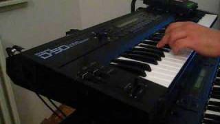 Roland D50 Jarre sounds [upl. by Selim163]