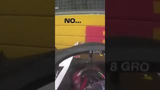 Grosjean’s Epic Crash at Baku 2018 😱 shorts [upl. by Claud]