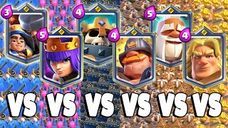 WHO IS THE BEST CHAMPION Clash Royale Challenge [upl. by Geralda]