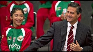 Peña Nieto reconoció a Campeones infantiles de basquet [upl. by Angell]