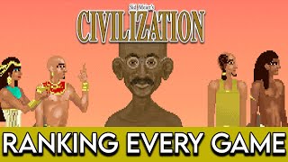 Sid Meiers Civilization Tier List  Ranking Civ from 1 to 6 [upl. by Notlef]