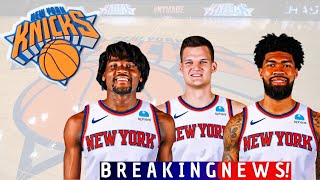 Shocking Twist Could the Knicks Make a Blockbuster Trade After Mitchell Robinsons Injury KNICKS [upl. by Eilerua]