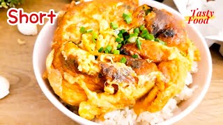 Short Thai egg omelette easy eggs recipes Tasty Food [upl. by Royo]