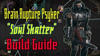 🔥 Warhammer 40000 Darktide  Brain Rupture Psyker quotSoul Shatterquot Build Guide 🔥 [upl. by Syramad]