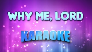 Gospel  Why Me Lord Karaoke amp Lyrics [upl. by Aleb]