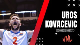 Uros Kovacevic HIGHLIGHTS  Japan 🇯🇵 🆚 Serbia 🇷🇸  Mens Volleyball VNL 2024 [upl. by Essyle]