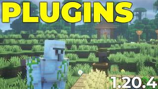 Minecraft 1204 Plugins You NEED To Try [upl. by Terb43]