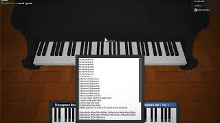 UPDATED CONNOR THEME Roblox Piano  Detroit Become Human [upl. by Wagstaff]