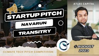 Climate Tech Startup Pitch  Transitry  Navarun Atraya [upl. by Grider]