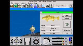 Gone Fishin demo video DOS [upl. by Lebasy]