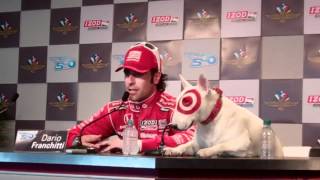 Dario Franchitti Press Conference  2012 Indianapolis 500 [upl. by Lora164]