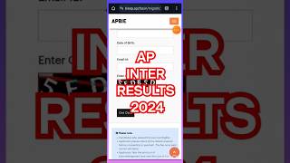 How to check AP Inter Results 2024 apresults [upl. by Enitsenre733]