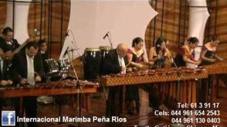 MARIMBA PEÑA RIOS  POPURRI  AGUSTIN LARA 4 [upl. by Ullyot]