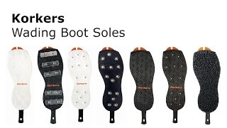 Korkers Soles Comparison and Overview  AvidMax [upl. by Zennas]