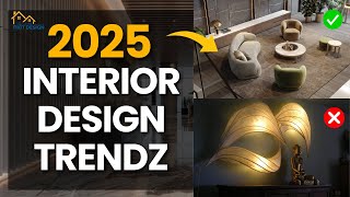 Whats Next in 2025 Interior Design Trends  Modern Design Innovations [upl. by Akimihs]