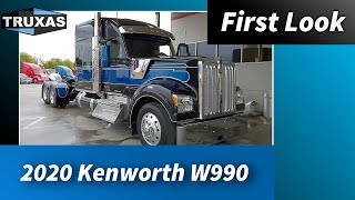 First Look 2020 Kenworth W990 [upl. by Wolfgram658]