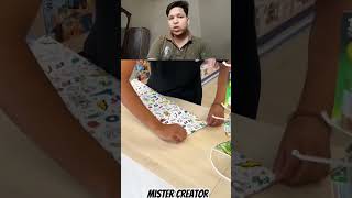 How to Gift Wrap Like A Pro trending art youtube artandcraft viralshort shorts talent react [upl. by Siegel627]