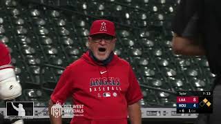 Ejection 37  Umpire Clint Vondrak Ejects LA Manager Joe Maddon [upl. by Westhead]