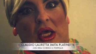 CLAUDIO LAURETTA IMITA PLATINETTE SCHERZO PARPIGLIA [upl. by Ennaylime]