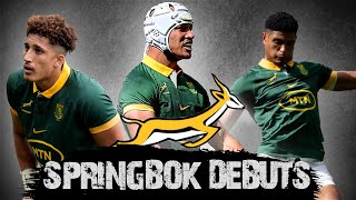 The 3 Best Springbok Rugby Debuts Ever Made In One Rugby Match  South African Rugby Highlights [upl. by Nagam432]