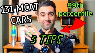 HOW I SCORED A 131 on the CARS section of the MCAT  5 SIMPLE TIPS  FREE Practice Passages [upl. by Shoshana628]