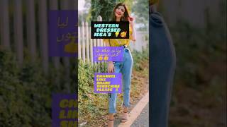 Western Dress Ideas 💡🥻youtubeshorts 1subscribe [upl. by Annayt]